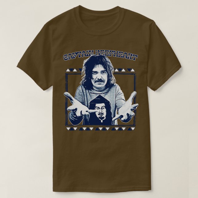 Captain Beefheart Original Fan Art T-Shirt (Design vorne)