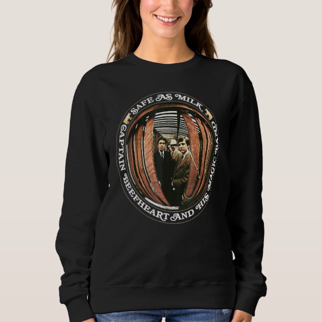 Captain Beefheart sicher als Milch Sweatshirt (Vorderseite)