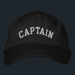 Captain Bestickte Baseballkappe<br><div class="desc">Bestickte Captain Cap .. ideal für Segler .. aus Ricaso</div>