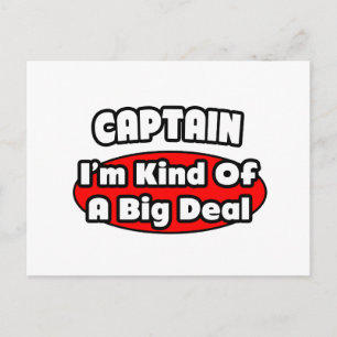 Captain ... Big Deal Postkarte
