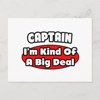Captain ... Big Deal Postkarte
