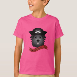 Captain Black Dog - Kids' Basic T - Shirt