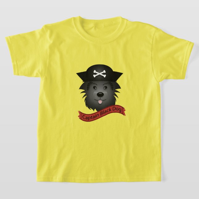 Captain Black Dog - Kids' Basic T - Shirt (Ablage )