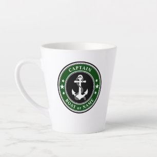 Captain Boat oder Name Green Milchtasse