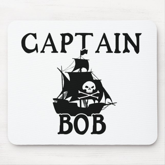 Captain Bob (Piratenschiff) Mousepad (Vorne)