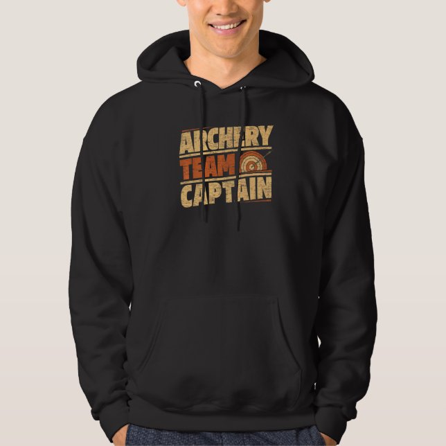 Captain Bowman Bow Arrows Archery Co Hoodie (Vorderseite)