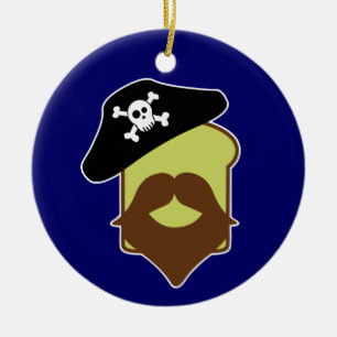 Captain Breadbeard Keramikornament