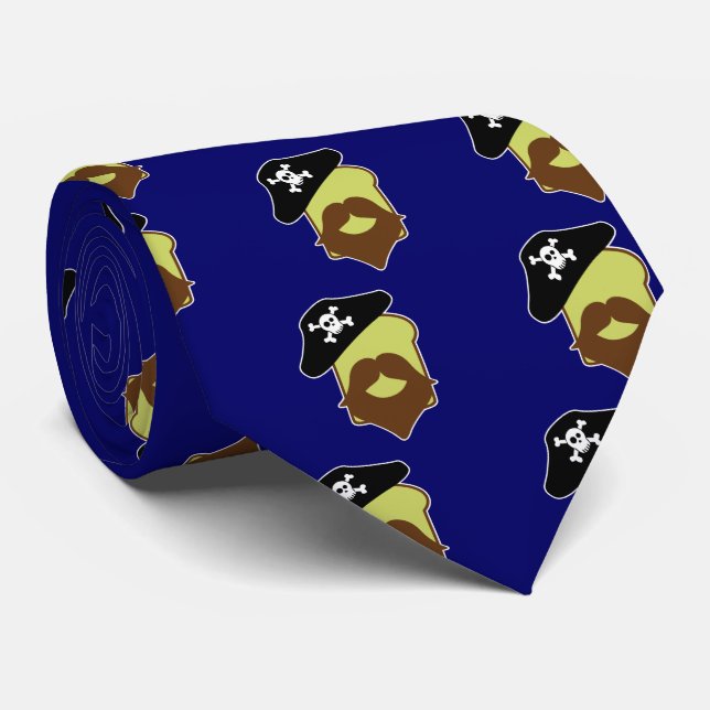 Captain Breadbeard Krawatte (Gerollt)