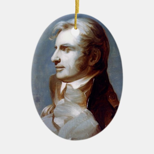 Captain Charles Stewart Keramik Ornament (Vorne)