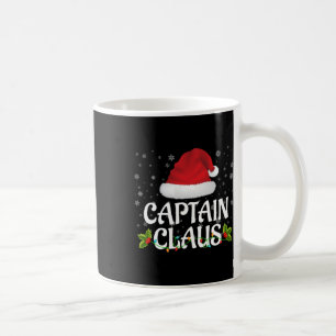 Captain Claus Christmas Lights Santa Pajama Famili Kaffeetasse