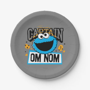 Captain Cookie Monster Pappteller
