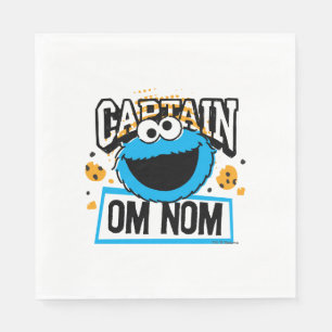 Captain Cookie Monster Serviette