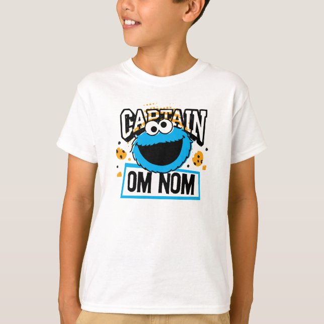 Captain Cookie Monster T-Shirt (Vorderseite)