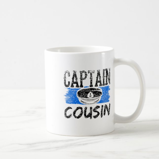 Captain Cousin Yacht Crew Boat Ship  Kaffeetasse (Rechts)
