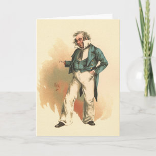 Captain Cuttle von Dombey und Son Karte