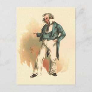 Captain Cuttle von Dombey und Son Postkarte