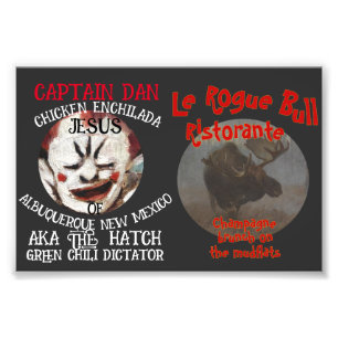 CAPTAIN DAN CHICKEN ENCHILADA JESUS ALBUQUERQUE NM FOTODRUCK