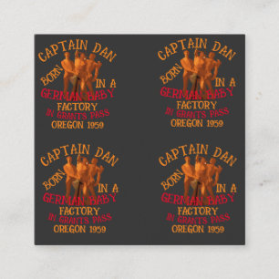 Captain Dan geborener German Baby Factory Grants P Begleitkarte