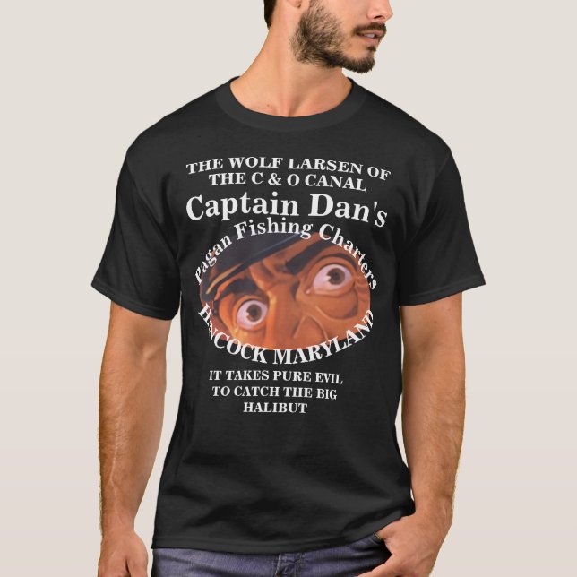 CAPTAIN DAN THE WOLF LARSEN OF THE C & O CANAL T-Shirt (Vorderseite)