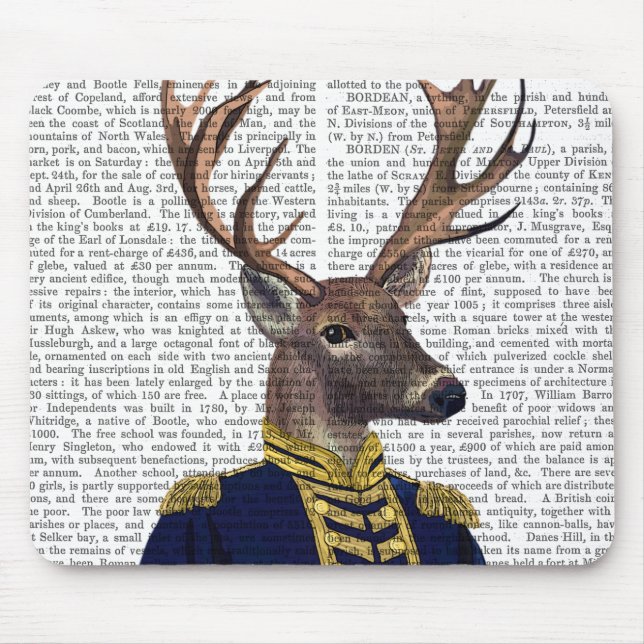 Captain Deer Mousepad (Vorne)