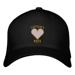 CAPTAIN-Design Bestickte Baseballkappe