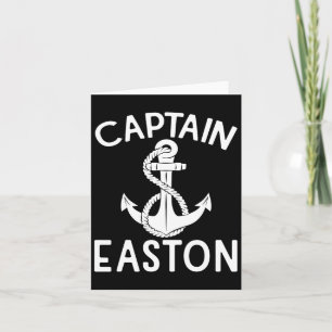 Captain Easton Anchor Yacht Boat Ship Karte