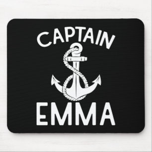 Captain Emma Yacht Segelschiff Mousepad