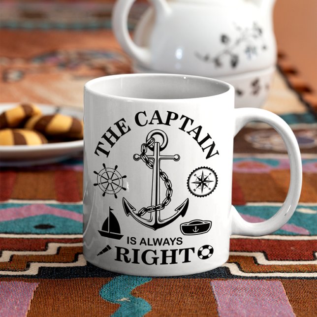 Captain Funny Kaffeetasse (Von Creator hochgeladen)