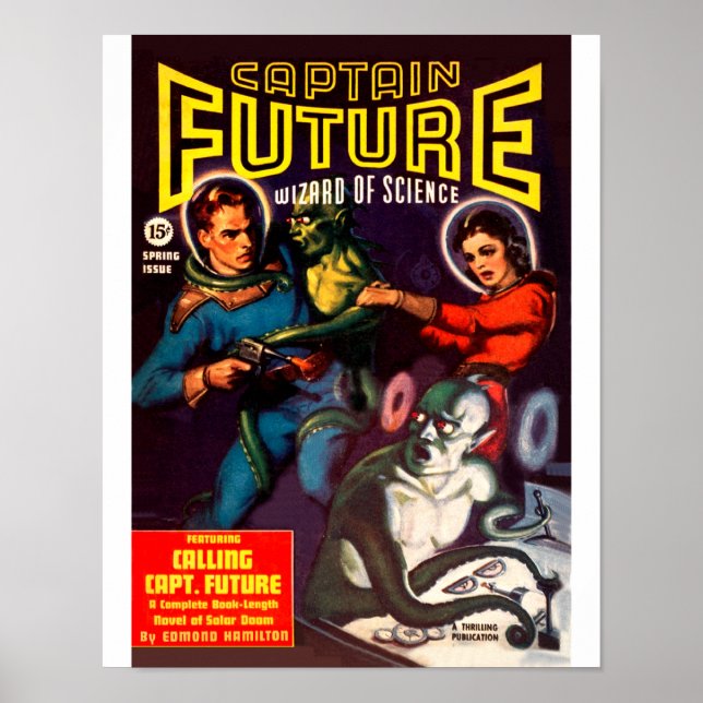 Captain Future #1 Poster (Vorne)