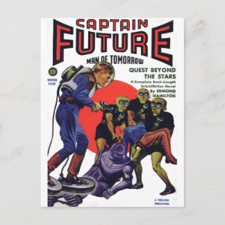 Captain Future Postkarte