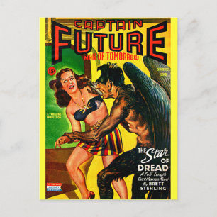 Captain Future - Stern des Schreckens! Postkarte