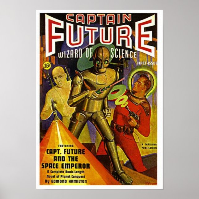 Captain Future und der Weltraumkapitän Poster (Vorne)