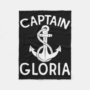 Captain Gloria Yacht Ship Boat Anchor Fleecedecke