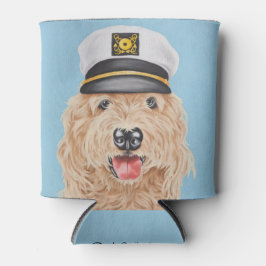 Captain Goldendoodle Can Cooler Dosenkühler