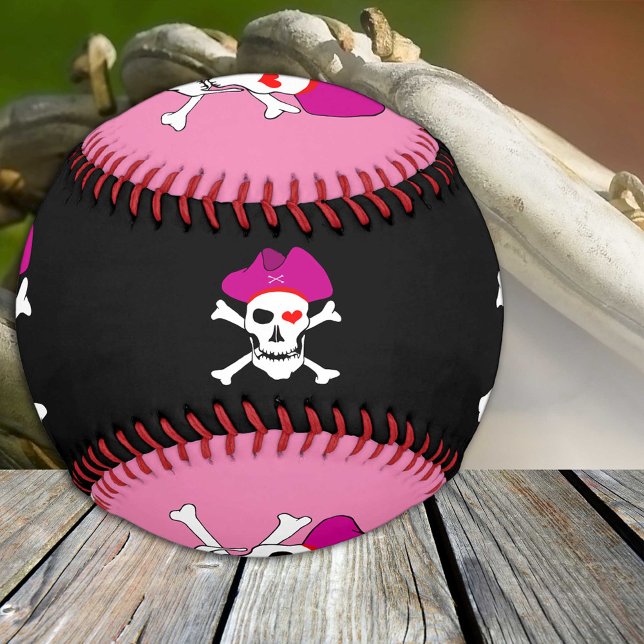 Captain Grace & Pirates Flag / Piratensport Pink Baseball (Von Creator hochgeladen)