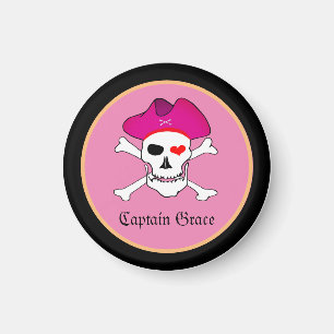 Captain "Grace" & Pirates - Schatzinsel /Mädchen Magnet