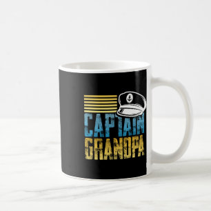 Captain Grandpa - Kapitän Hat segeln - Boot Lover Kaffeetasse