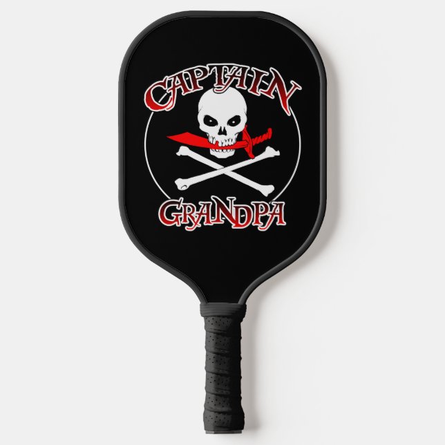 Captain Grandpa Pickleball Schläger (Vorderseite)