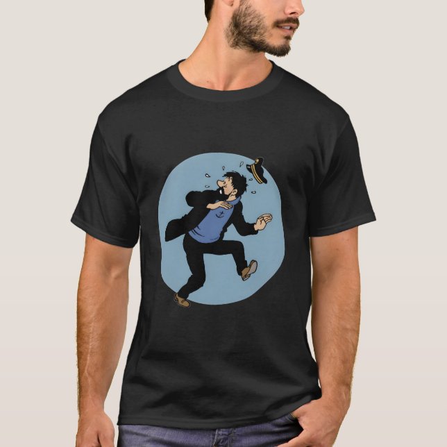 Captain Haddock - Tin-Tin Adventure T-Shirt (Vorderseite)