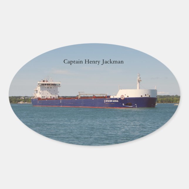 Captain Henry Jackman Aufkleber (Vorderseite)