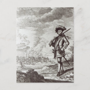 Captain Henry Morgan im Sack Postkarte