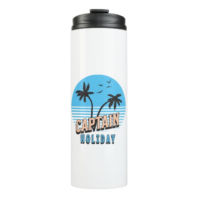 Captain Holiday Thermosbecher (Vorderseite)