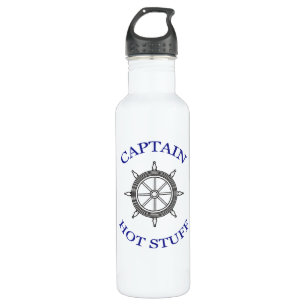 "Captain Hot Stuff" Edelstahlflasche