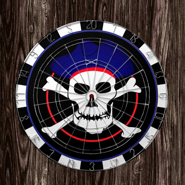 Captain Jack Dartboard & Pirates Flag, Skull /game Dartscheibe (Von Creator hochgeladen)