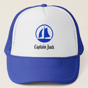 "Captain Jack" - individueller Nautical Captain's  Truckerkappe