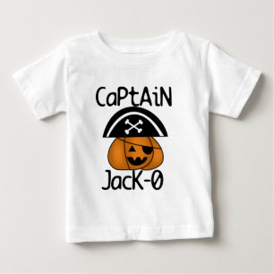 Captain Jack=O Halloween-Hemden und -Geschenke Baby T-shirt
