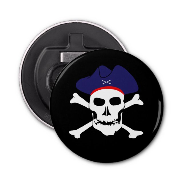 Captain Jack & Pirates Flag, Skull/Boot-Party Flaschenöffner (Vorderseite)