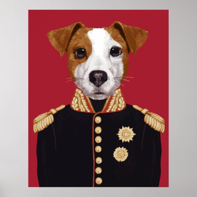 Captain Jack Russell Poster (Vorne)