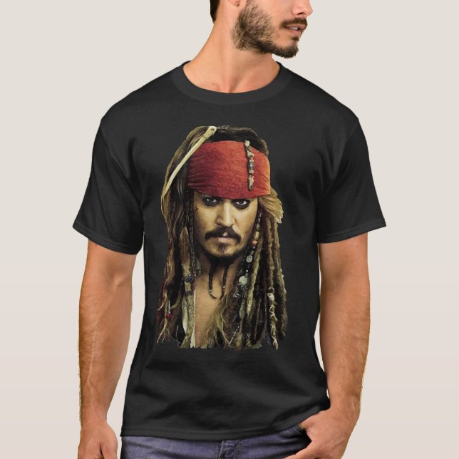 Captain Jack Sparrow Classic T - Shirt (Vorderseite)