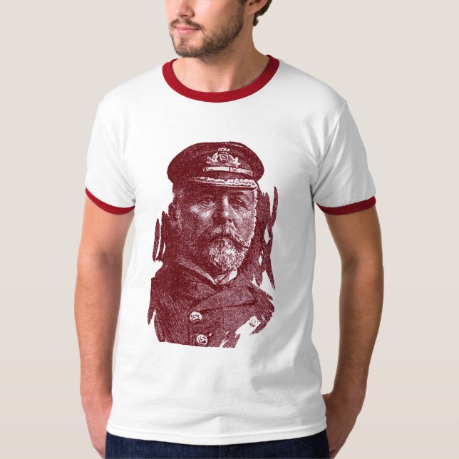 Captain John Smith, HMS Titanic T-Shirt (Vorderseite)